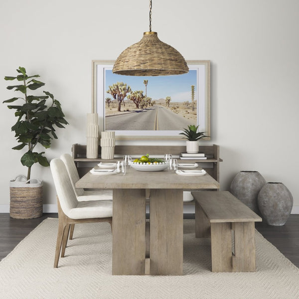 Mercana Cardon Elegant Ribbed Ceramic Vase - Sculptural Home Decor Accent for Modern and Coastal Interiors Cream Ceramic | 23H 69474