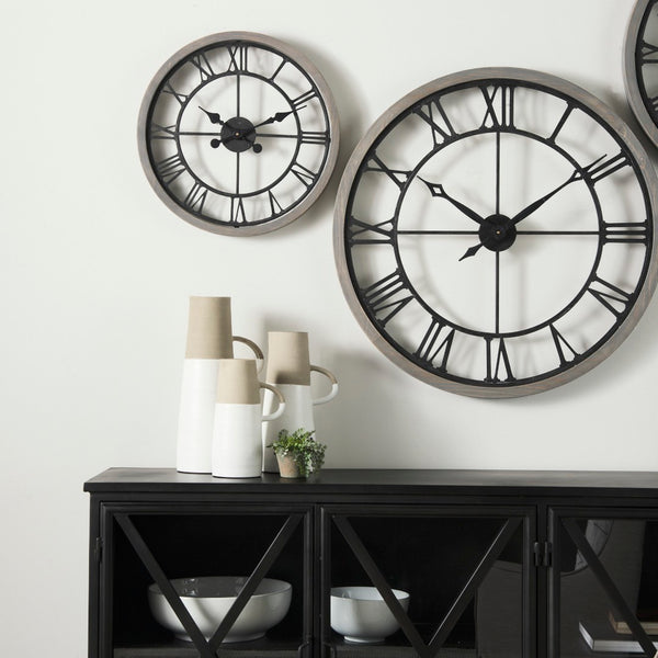 Mercana Garand Two-Toned Ceramic Jug - Stylish Farmhouse Accent for Modern and Rustic Home Decor Spaces White/Natural Ceramic | 16H 31060