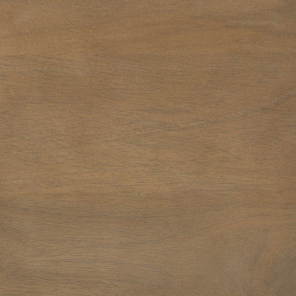 Mercana Helios Nesting End Tables Set of Two - Stylish Solid Wood Tops with Sturdy Industrial Bases 69014