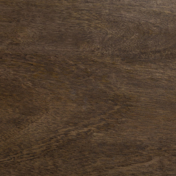 Mercana Glenn Modern Solid Mango Wood End Table with Stylish Iron Frame for Chic Living Room Storage 69015