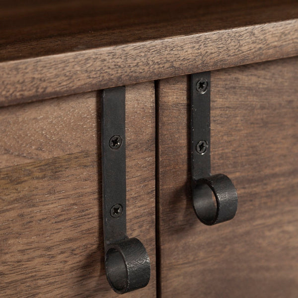 Mercana Glenn Mid-Century Modern Media Console with Ample Storage and Soft-Closing Doors for TVs Up to 71" 69018