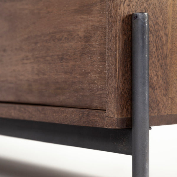 Mercana Glenn Mid-Century Modern Media Console with Ample Storage and Soft-Closing Doors for TVs Up to 71" 69018