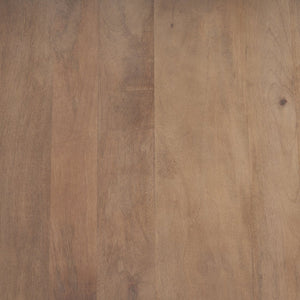 Mercana Cleaver Solid Mango Wood Round Accent Table for Versatile Mid-Century and Modern Interior Styles 69023