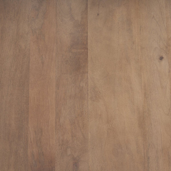 Mercana Cleaver Solid Mango Wood Round Accent Table for Versatile Mid-Century and Modern Interior Styles 69023