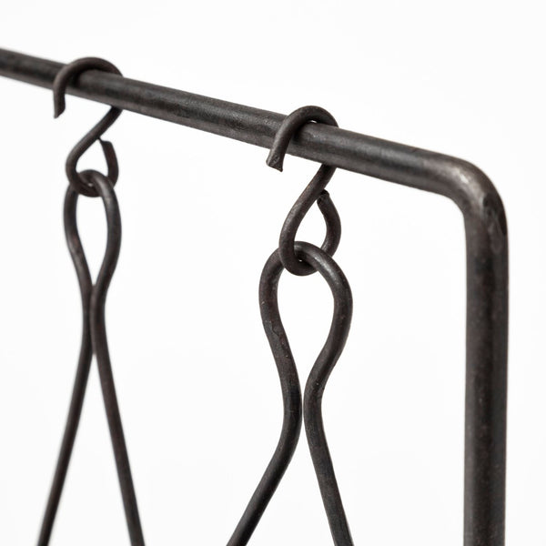 Mercana Enos 19L x 3W Sculptural Metal Bowl Display for Industrial-Modern Home Décor and Accent Styling 68857