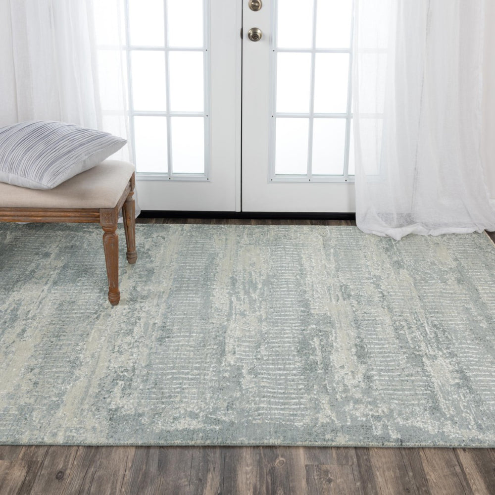 Alora Decor Aurora Gray Hybrid Rug With New Zealand Wool Softness, Tencel Durability, Vintage-Transitional Charm 5' x 8' 00500510800330508