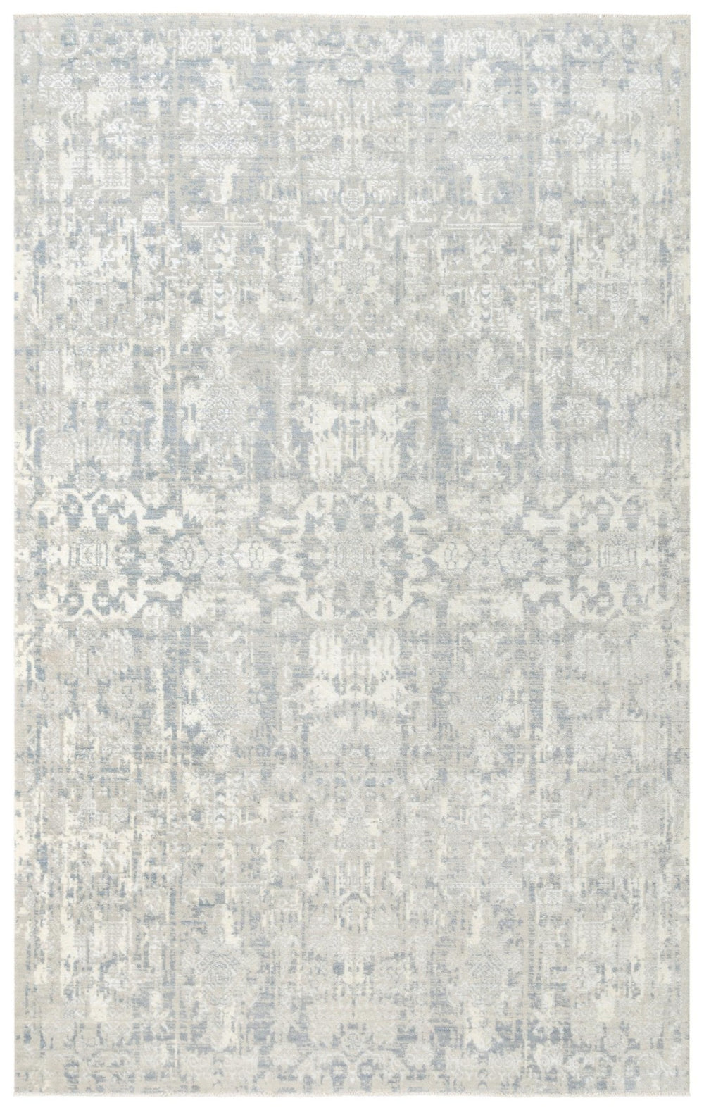 Alora Decor Aurora Vintage-Transitional Gray Area Rug With New Zealand Wool Blend, Hand-Finished Artisan Texture 8' x 10' 00500510933930810