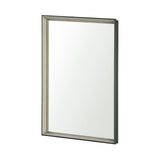 Mercana Black and Gray Framed 24x36  Bathroom Vanity Mirror MIR-D197-P2436SP