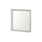 Mercana Grey Framed 24x24  Bathroom Vanity Mirror MIR-D198-P2424SP