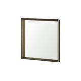 Mercana Antique Gold Framed 24x24  Bathroom Vanity Mirror MIR-D200-P2424SP