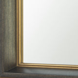 Mercana Antique Gold Framed 24x24  Bathroom Vanity Mirror MIR-D200-P2424SP