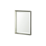 Mercana Silver Framed 18x24 Beveled Bathroom Vanity Mirror MIR-D201-B1824SP