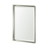 Mercana Silver Framed 24x36 Beveled Bathroom Vanity Mirror MIR-D201-B2436SP