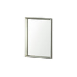 Mercana Silver Framed 18x24  Bathroom Vanity Mirror MIR-D201-P1824SP