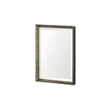 Mercana Pewter and Ant. Champagne Framed 18x24 Beveled Bathroom Vanity Mirror MIR-D203-B1824SP