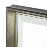 Mercana Pewter and Ant. Champagne Framed 18x24 Beveled Bathroom Vanity Mirror MIR-D203-B1824SP