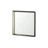 Mercana Pewter and Ant. Champagne Framed 24x24  Bathroom Vanity Mirror MIR-D203-P2424SP