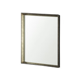 Mercana Pewter and Ant. Champagne Framed 24x30  Bathroom Vanity Mirror MIR-D203-P2430SP