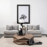 Mercana Valence 3 Piece (W/ 1 x Ottoman) Medium Gray Modular Sofa Set 69568-D