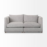 Mercana Valence 2 Piece Medium Gray Modular Sofa Set 69568-B