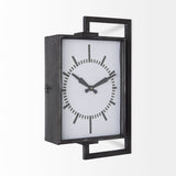 Mercana Hagar Rectangular Large Industrial Wall Clock 68553