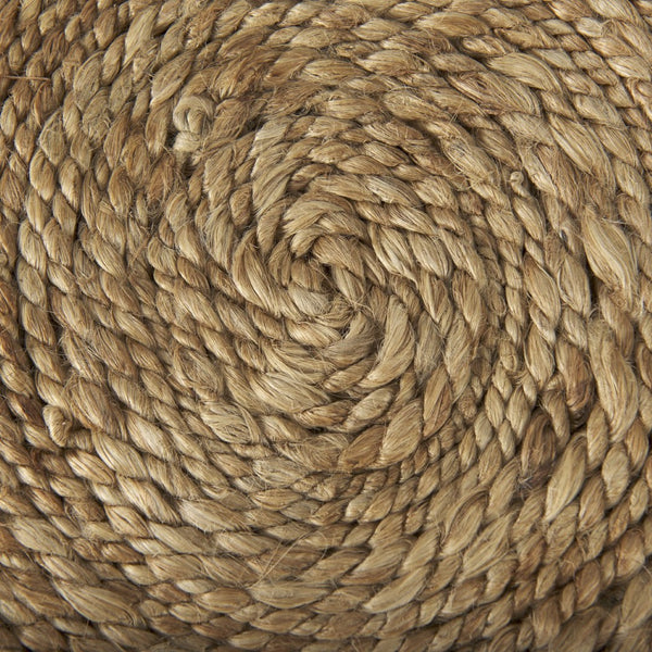 Mercana Allium Handwoven Wool Pouf - Stylish Cylindrical Accent for Modern Homes, Durable & Versatile Design 69446