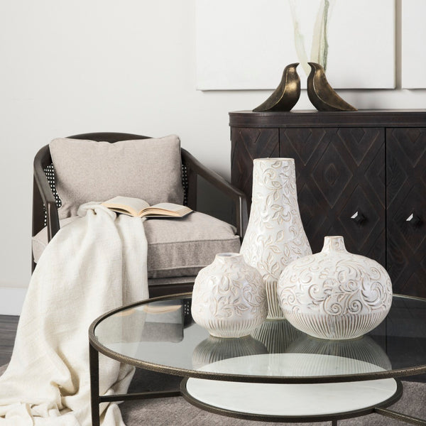 Mercana Felicity Marble-Top Coffee Table: Chic Square Design with Durable Iron Frame for Elegant Living Spaces 69253-AB