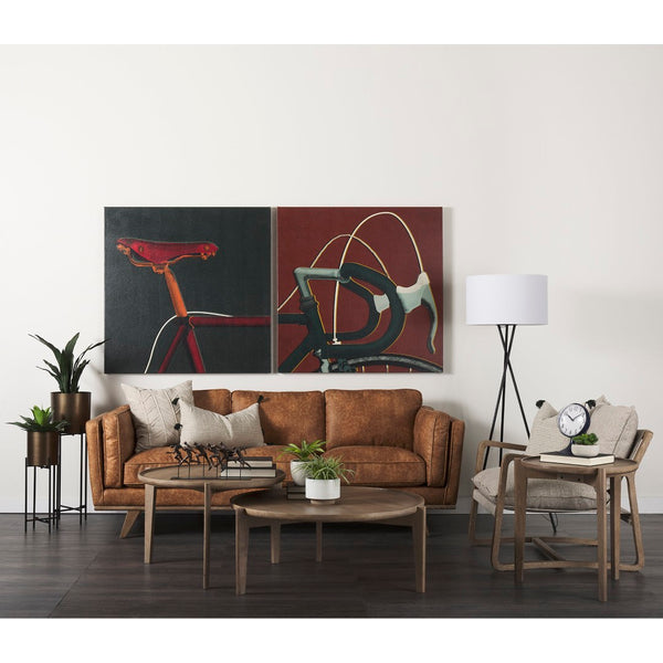 Mercana Weymouth Coastal-Inspired Glass Dome Table Clock – Elegant Design for Modern and Industrial Spaces 68528