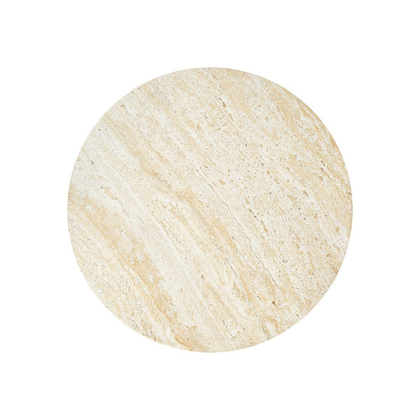 English Elm U_style Hourglass Mgo Concrete Outdoor Accent Table Sculptural Stone Texture Patio Decor Beige,Yellow N711P422067M