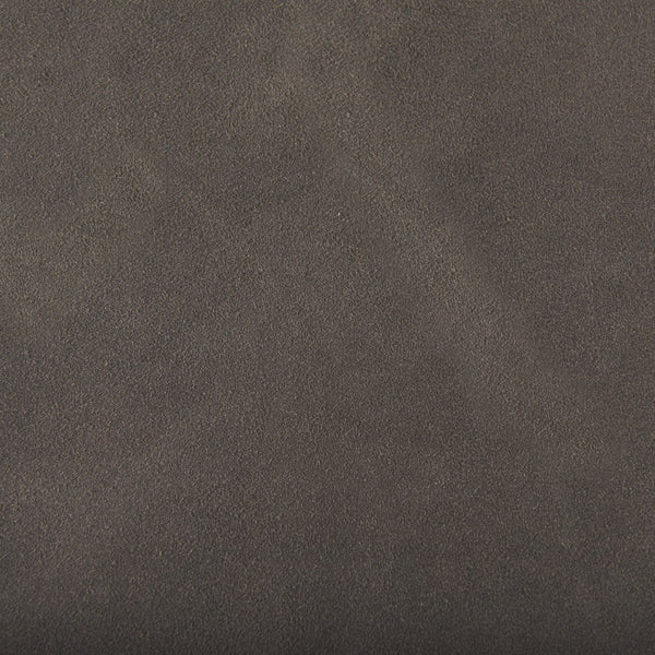 Mercana Direttore Modern Counter Stool with Foldable Metal Frame for Stylish Kitchen or Bar Seating Solution Brown/Gray Suede | Black Metal | Counter 69629