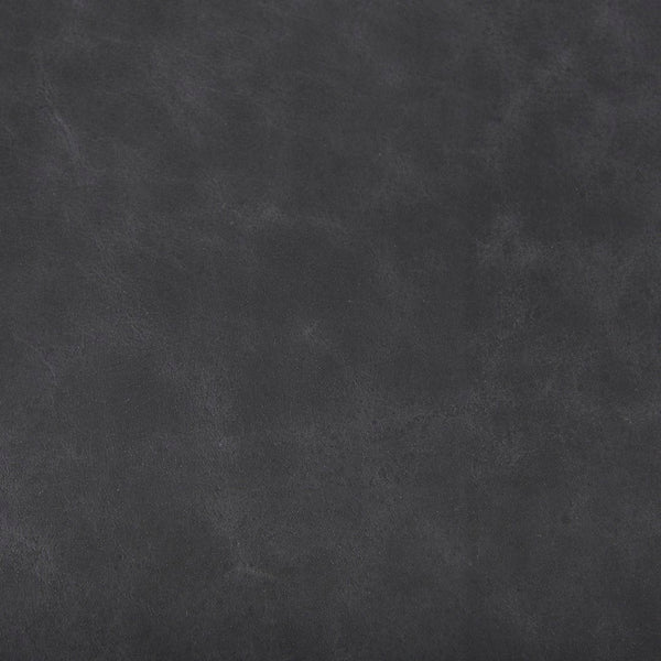 Mercana Direttore Elegant Director's Chair-Inspired Stool with Sturdy Metal Frame for Modern Living Spaces Black Leather | Black Iron | Counter 69631