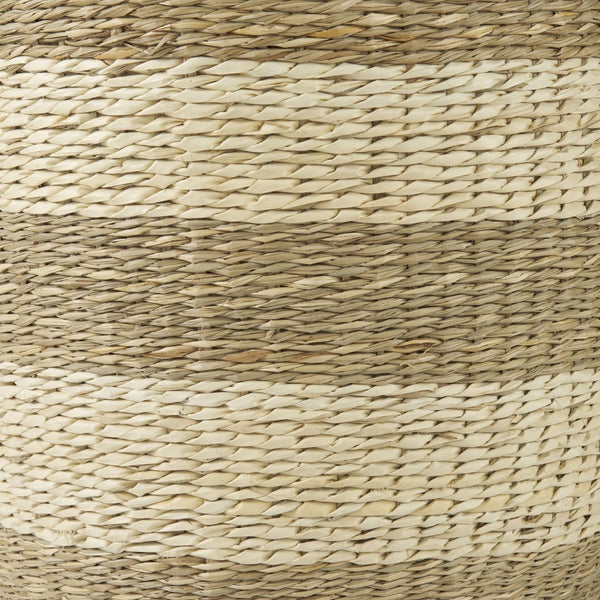 Mercana Bradley Coastal Woven Baskets with Handles - Stylish Natural Storage for Home Décor and Organization 69596