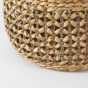 Mercana Dakota Handwoven Round Baskets for Stylish Storage and Decor – Perfect for Coastal and Rustic Homes 69597