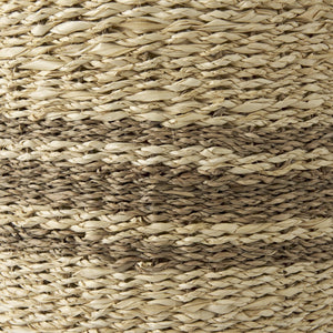 Mercana Sivannah Woven Seagrass Baskets - Coastal Charm for Stylish Storage and Organizing in Any Room 69599