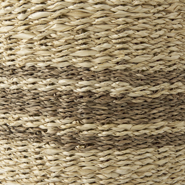 Mercana Sivannah Woven Seagrass Baskets - Coastal Charm for Stylish Storage and Organizing in Any Room 69599