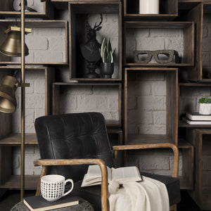 Mercana Elliot Decorative Wooden Eyeglasses Sculpture - Rustic Accent for Modern and Eclectic Spaces 57958