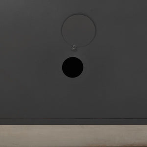 Mercana Roxdale Industrial Iron Sideboard with Unique Handcrafted Finish for Modern Living Spaces, 82” Long 69260