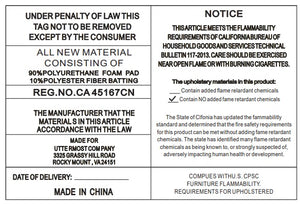 Uttermost Tisdell Stylish Swivel Glider Chair With Abstract Pattern In White, Gray, And Indigo Blue Plywood,Hardwood,Fabric,Foam,Hardware 23923