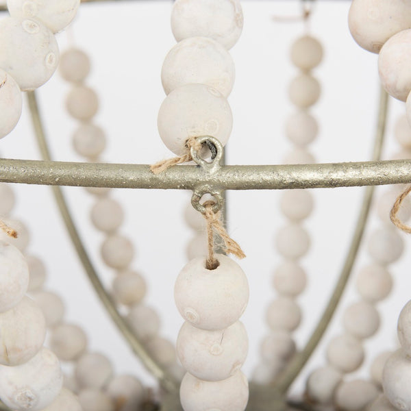 Mercana Phillum Coastal Charm Chandelier with Elegant Water-Drop Design, Six Bulbs, Perfect for Dining Spaces 65200