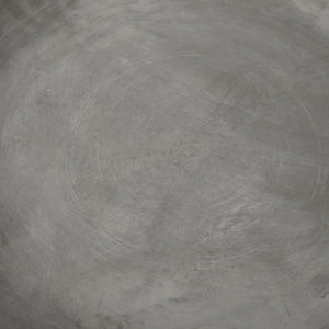 Mercana Triton Large Shallow Bowl - Stylish Round Concrete Tray For Modern Home Décor & Functional Use Concrete | Large  68075