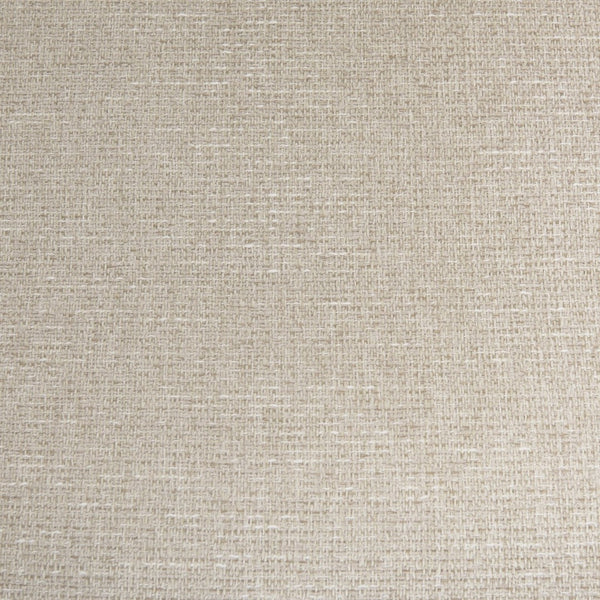 Mercana Brooks Three-Seater Sofa: Elegant Cream Upholstery with Sturdy Wood Legs for Cozy Living Spaces Cream Fabric | Brown Wood 69620