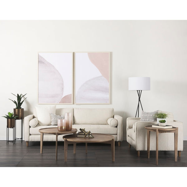 Mercana Sowerberry Modern Plant Stand - Sleek, Space-Saving Design with Removable Pot and Foldable Frame Bronze Metal | 24H 68829