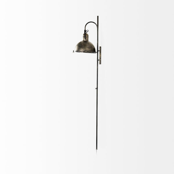 Mercana Tazb Stylish Conical Shade Wall Sconce - Illuminate Your Space with Modern Industrial Charm and Durability 69382