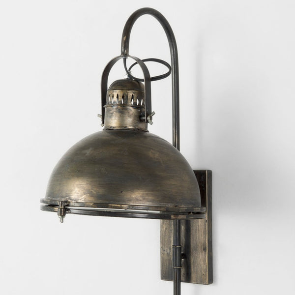 Mercana Tazb Stylish Conical Shade Wall Sconce - Illuminate Your Space with Modern Industrial Charm and Durability 69382