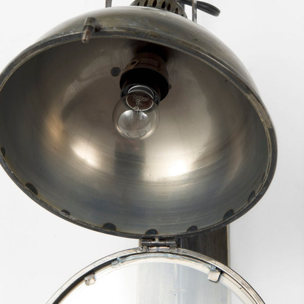 Mercana Tazb Stylish Conical Shade Wall Sconce - Illuminate Your Space with Modern Industrial Charm and Durability 69382