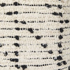 Mercana Aarohi Handcrafted 16-Inch Cube Pouf - Stylish Accent for Living Spaces, Versatile and Cozy Decor 69505