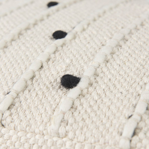 Mercana Amaira Handcrafted Modern Cube Pouf – Stylish Accent for Versatile Seating & Home Decor Solutions 69506