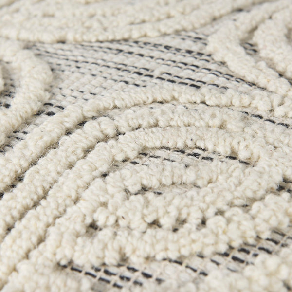 Mercana Amaya Handcrafted Cotton Pouf – Stylish Accent Piece for Contemporary and Coastal Interiors 69507