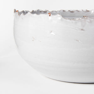 Mercana Larsen Large Decorative Bowl - Sculptural Elegance for Modern Interiors, Perfect Centerpiece Accent 68909