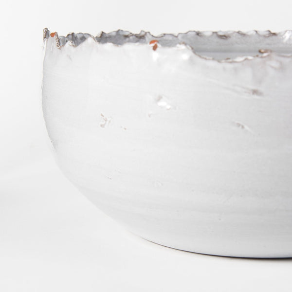 Mercana Larsen Large Decorative Bowl - Sculptural Elegance for Modern Interiors, Perfect Centerpiece Accent 68909